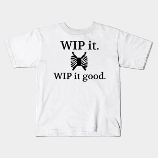 Crochet • WIP It Good Craft Humor Kids T-Shirt